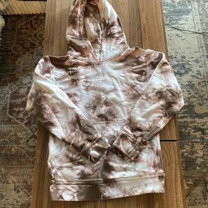 LULULEMON All Yours Hoodie/Sweatshirts Multicolor Athleisure Workout Fleece Sz 4